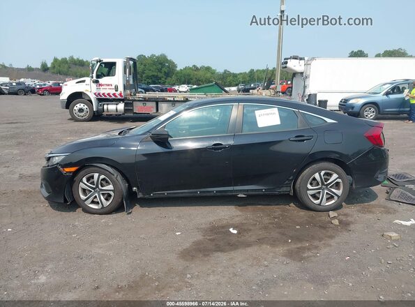 2HGFC2F50JH565573 2018 HONDA CIVIC Black Widok wnętrza 360 stopni
