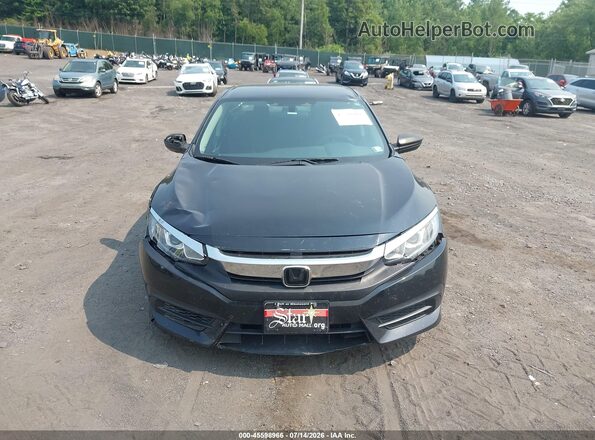 2HGFC2F50JH565573 2018 HONDA CIVIC Black Widok zestawu wskaźników