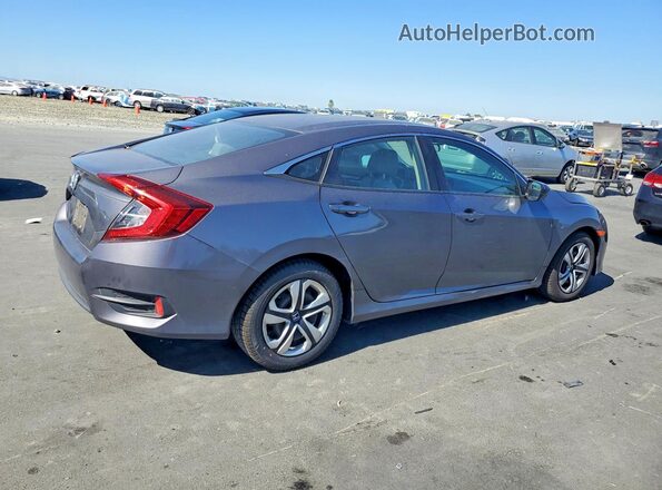 2HGFC2F50JH568120 2018 HONDA CIVIC Gray Հետևի աջ