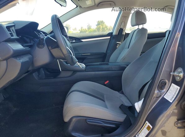 2HGFC2F50JH568120 2018 HONDA CIVIC Gray Սալոնի դիմացի տեսք