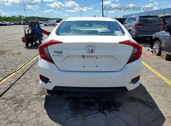 2HGFC2F50JH601794 2018 HONDA CIVIC White Հետևի տեսք