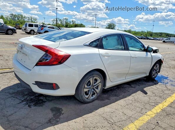 2HGFC2F50JH601794 2018 HONDA CIVIC White Հետևի աջ