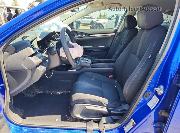 2HGFC2F50JH604663 2018 HONDA CIVIC Blue Front interior view