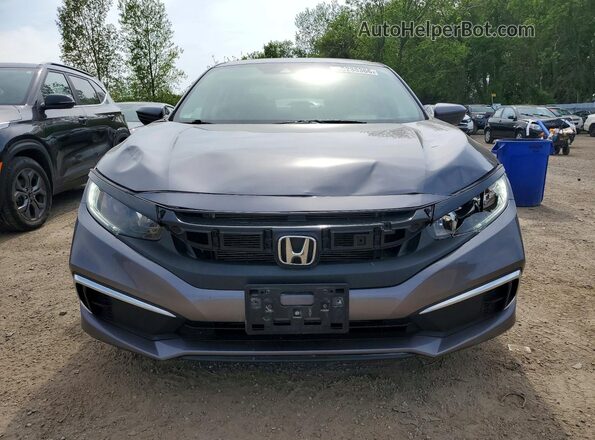 2HGFC2F50MH002186 2021 HONDA CIVIC Gray Вид спереду