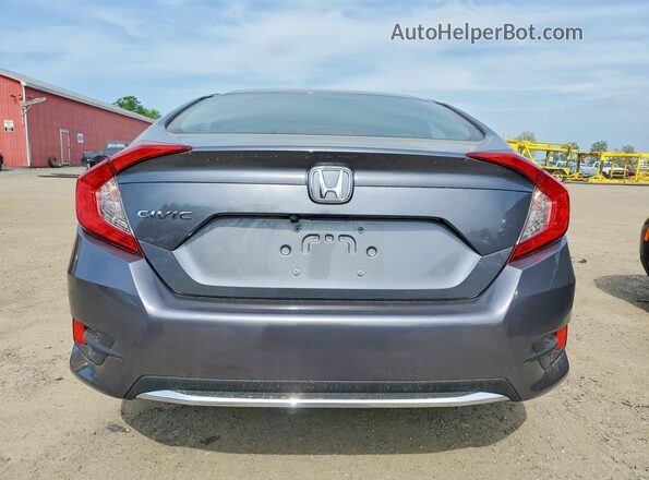 2HGFC2F50MH002186 2021 HONDA CIVIC Gray Вид ззаду
