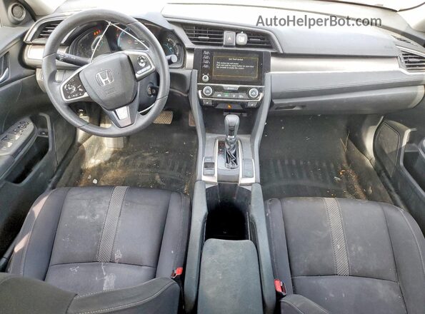 2HGFC2F50MH002186 2021 HONDA CIVIC Gray Вид панелі приладів