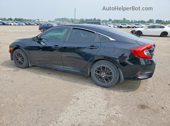 2HGFC2F51GH023990 2016 HONDA CIVIC Black უკანა მარცხენა