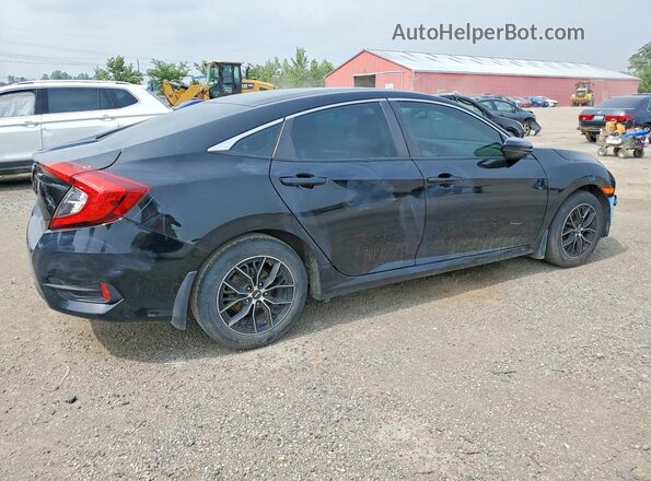 2HGFC2F51GH023990 2016 HONDA CIVIC Black უკანა მარჯვენა