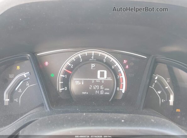 2HGFC2F51GH533501 2016 HONDA CIVIC Черный Вид задних сидений