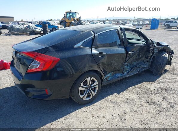 2HGFC2F51GH533501 2016 HONDA CIVIC Черный Задняя правая четверть