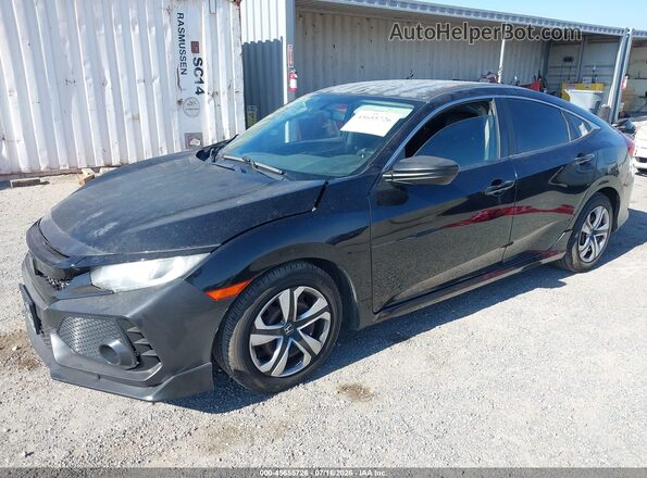 2HGFC2F51GH533501 2016 HONDA CIVIC Черный Передняя левая четверть