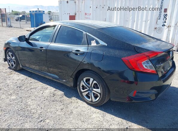 2HGFC2F51GH533501 2016 HONDA CIVIC Черный Задняя левая четверть