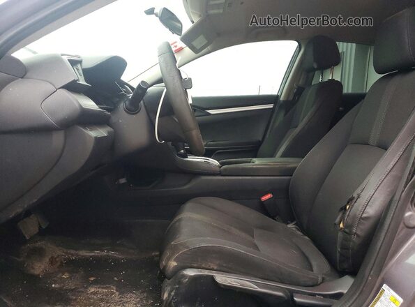 2HGFC2F51HH011890 2017 HONDA CIVIC Gray Widok wnętrza z przodu