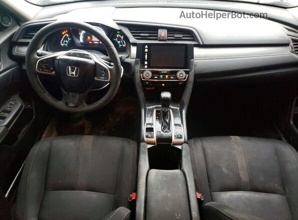 2HGFC2F51HH011890 2017 HONDA CIVIC Gray Widok deski rozdzielczej