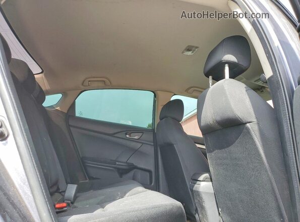 2HGFC2F51HH011890 2017 HONDA CIVIC Gray Widok tylnych siedzeń