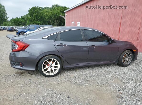 2HGFC2F51HH011890 2017 HONDA CIVIC Gray 