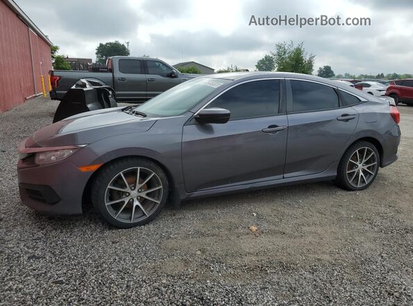 2HGFC2F51HH011890 2017 HONDA CIVIC Gray Widok wnętrza 360 stopni