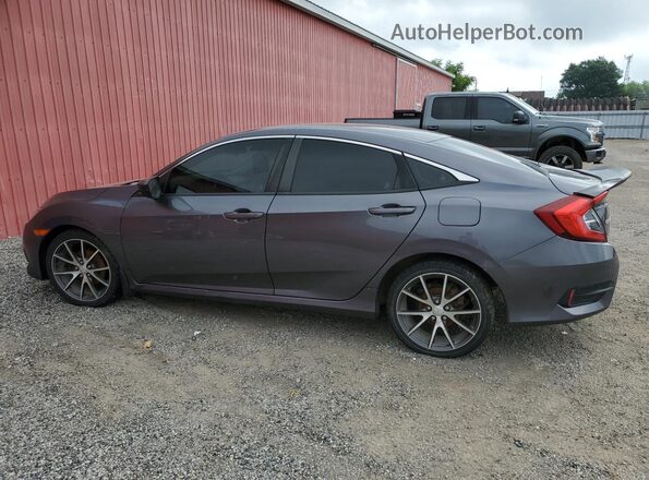 2HGFC2F51HH011890 2017 HONDA CIVIC Gray 