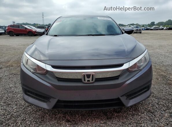 2HGFC2F51HH011890 2017 HONDA CIVIC Gray Widok naklejki z numerem VIN
