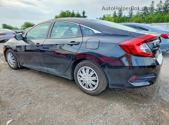 2HGFC2F51HH030729 2017 HONDA CIVIC Black Tył lewy