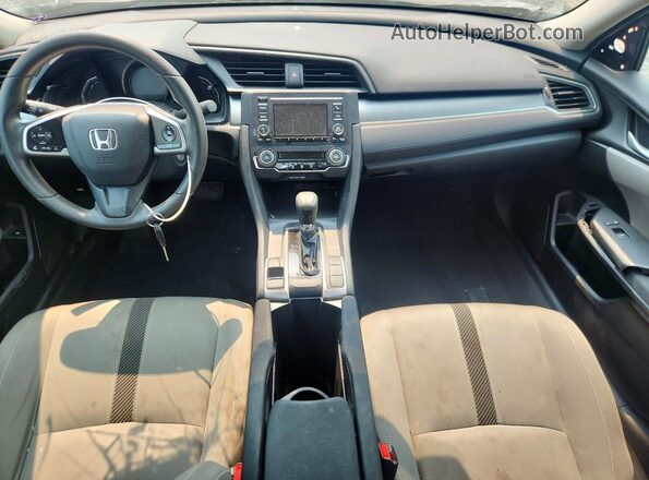 2HGFC2F51HH509670 2017 HONDA CIVIC Gray Vista del salpicadero