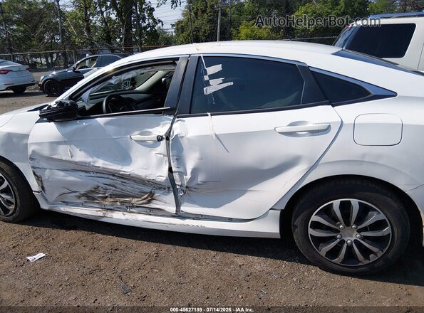 2HGFC2F51HH523066 2017 HONDA CIVIC White Widok z przodu