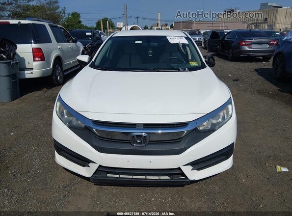 2HGFC2F51HH523066 2017 HONDA CIVIC White Widok zestawu wskaźników