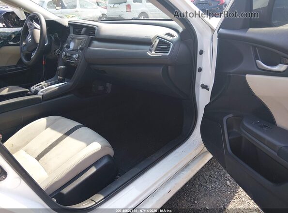 2HGFC2F51HH523066 2017 HONDA CIVIC White Widok wnętrza z przodu