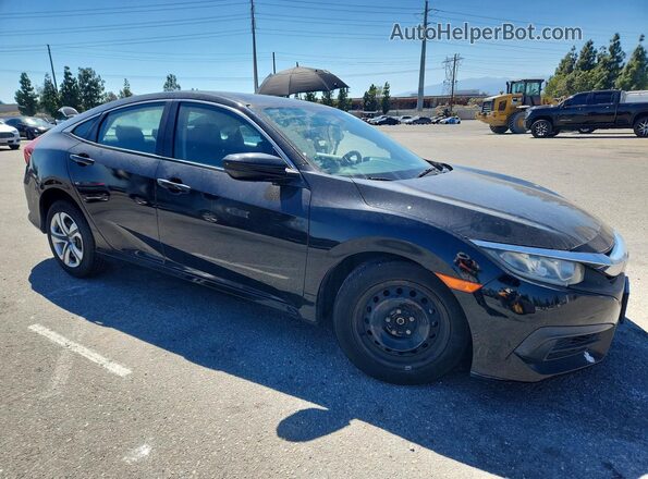 2HGFC2F51HH558139 2017 HONDA CIVIC Black Front right