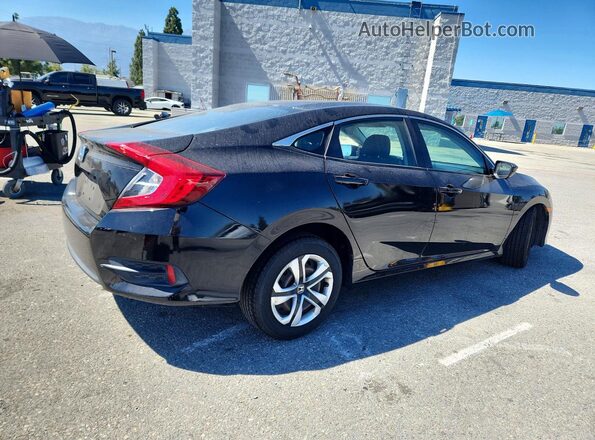 2HGFC2F51HH558139 2017 HONDA CIVIC Black Rear right