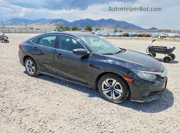 2HGFC2F51HH558142 2017 HONDA CIVIC Black Առջևի աջ
