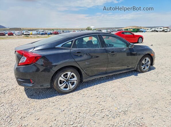 2HGFC2F51HH558142 2017 HONDA CIVIC Black Հետևի աջ