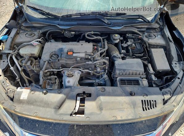 2HGFC2F51HH558142 2017 HONDA CIVIC Black Սալոնի հետևի տեսք