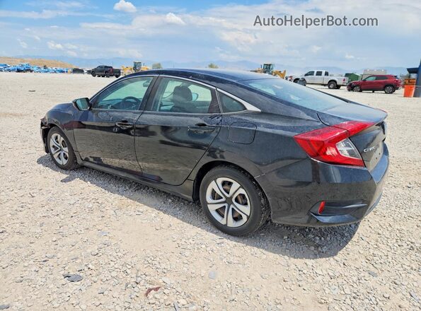 2HGFC2F51HH558142 2017 HONDA CIVIC Black Հետևի ձախ