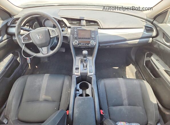 2HGFC2F51HH558142 2017 HONDA CIVIC Black Առջևի վահանակի տեսք