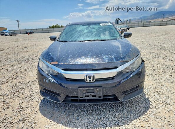 2HGFC2F51HH558142 2017 HONDA CIVIC Black Դիմացի տեսք