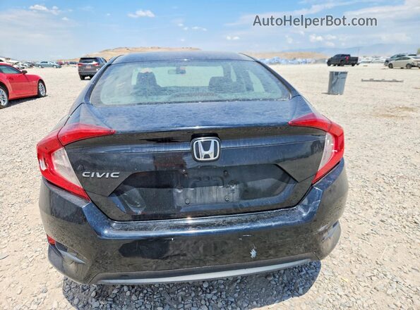2HGFC2F51HH558142 2017 HONDA CIVIC Black Հետևի տեսք
