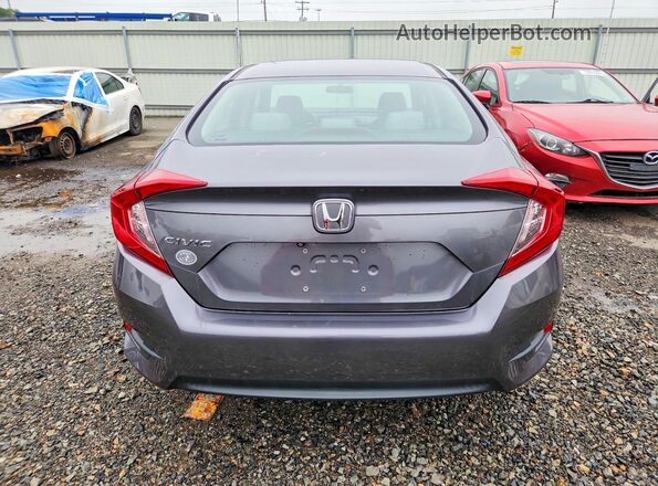 2HGFC2F51HH558979 2017 HONDA CIVIC Gray უკანა ხედი
