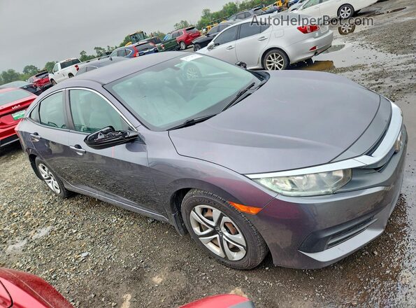 2HGFC2F51HH558979 2017 HONDA CIVIC Gray წინა მარჯვენა