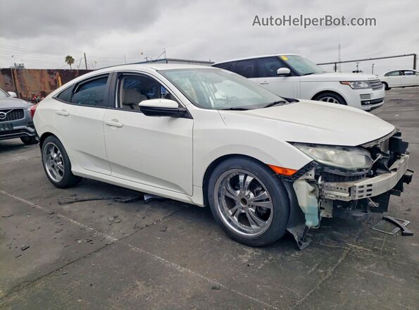 2HGFC2F51HH565768 2017 HONDA CIVIC White Передня права чверть