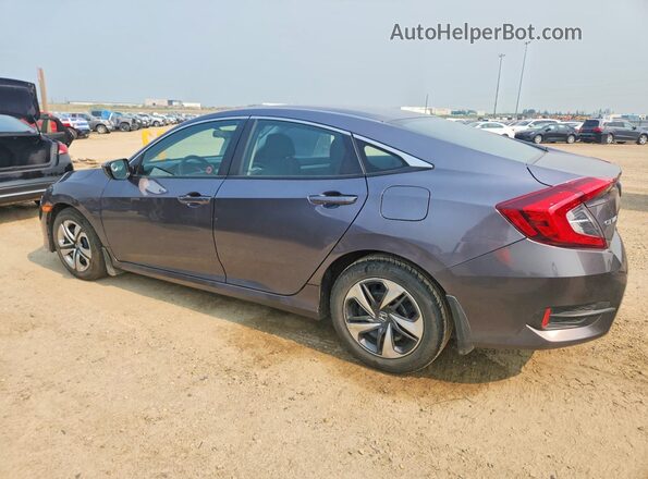 2HGFC2F51JH004430 2018 HONDA CIVIC Gray Задня ліва чверть