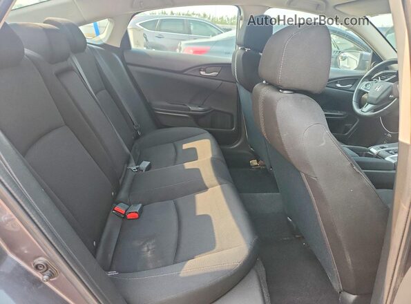 2HGFC2F51JH004430 2018 HONDA CIVIC Gray Вид задніх сидінь