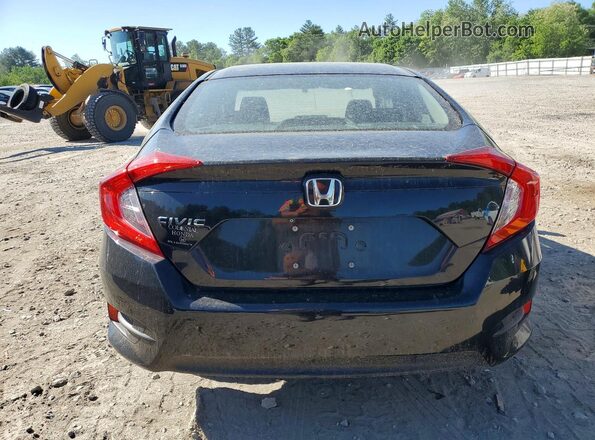 2HGFC2F51JH518925 2018 HONDA CIVIC Black Vista trasera
