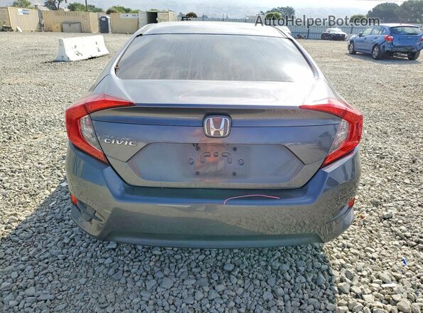 2HGFC2F51JH544439 2018 HONDA CIVIC Charcoal Rear view