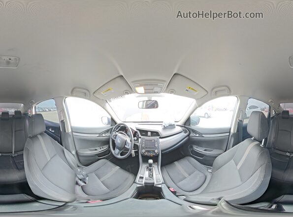 2HGFC2F51JH544439 2018 HONDA CIVIC Charcoal 360 interior view