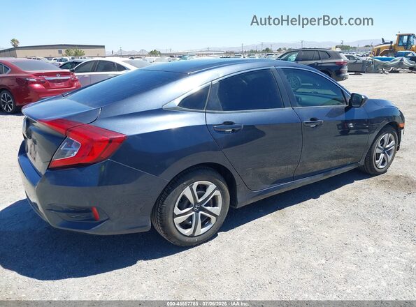 2HGFC2F51JH578087 2018 HONDA CIVIC Dark Blue Trasero derecho