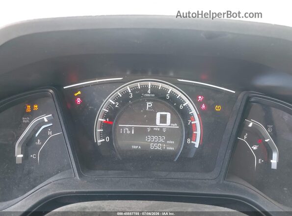 2HGFC2F51JH578087 2018 HONDA CIVIC Dark Blue Vista de los asientos traseros