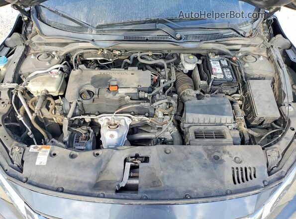 2HGFC2F51JH579479 2018 HONDA CIVIC Gray Vista interior trasera