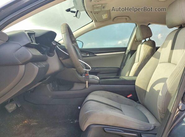 2HGFC2F51JH579479 2018 HONDA CIVIC Gray Vista interior delantera