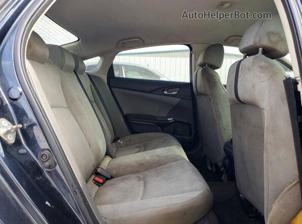 2HGFC2F51JH579479 2018 HONDA CIVIC Gray Vista de los asientos traseros